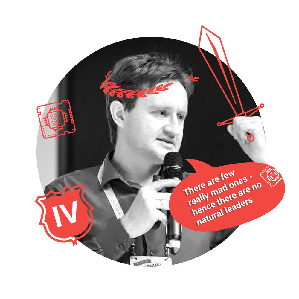 Corporate avatars #intervolgafamily. Our inspiring leader Stepan Ovchinnikov.