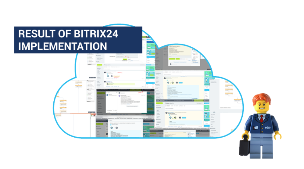 Result of Bitrix24 implementation project